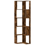 vidaXL Bibliotecă 5 niveluri stejar fumuriu 50x50x179cm lemn prelucrat vidaXL Bibliotecă 5 niveluri stejar fumuriu 50x50x179cm lemn prelucrat