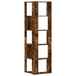 vidaXL Bibliotecă 5 niveluri stejar fumuriu 50x50x179cm lemn prelucrat vidaXL Bibliotecă 5 niveluri stejar fumuriu 50x50x179cm lemn prelucrat