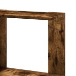 vidaXL Bibliotecă 5 niveluri stejar fumuriu 50x50x179cm lemn prelucrat vidaXL Bibliotecă 5 niveluri stejar fumuriu 50x50x179cm lemn prelucrat