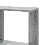 vidaXL Bibliotecă cu 5 niveluri gri sonoma 50x50x179 cm lemn prelucrat vidaXL Bibliotecă cu 5 niveluri gri sonoma 50x50x179 cm lemn prelucrat