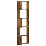 vidaXL Bibliotecă 5 niveluri lemn vechi 50x50x179cm lemn prelucrat vidaXL Bibliotecă 5 niveluri lemn vechi 50x50x179cm lemn prelucrat