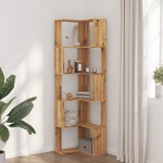 vidaXL Bibliotecă 5 nivel stejar artizanal 50x50x179 cm lemn prelucrat vidaXL Bibliotecă 5 nivel stejar artizanal 50x50x179 cm lemn prelucrat