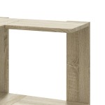 vidaXL Bibliotecă 3 niveluri stejar sonoma 50x50x102 cm lemn prelucrat vidaXL Bibliotecă 3 niveluri stejar sonoma 50x50x102 cm lemn prelucrat
