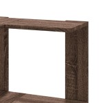 vidaXL Bibliotecă 3 niveluri stejar maro 50x50x102 cm lemn prelucrat vidaXL Bibliotecă 3 niveluri stejar maro 50x50x102 cm lemn prelucrat