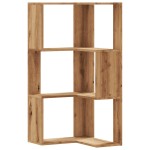 vidaXL Bibliotecă 3 nivel stejar artizanal 50x50x102 cm lemn prelucrat vidaXL Bibliotecă 3 nivel stejar artizanal 50x50x102 cm lemn prelucrat