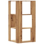 vidaXL Bibliotecă 3 nivel stejar artizanal 50x50x102 cm lemn prelucrat vidaXL Bibliotecă 3 nivel stejar artizanal 50x50x102 cm lemn prelucrat
