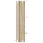 vidaXL Raft colțar perete stejar sonoma 36,5x36,5x140cm lemn prelucrat vidaXL Raft colțar perete stejar sonoma 36,5x36,5x140cm lemn prelucrat