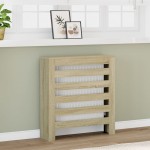 vidaXL Mască pentru calorifer stejar sonoma 78x20x82 cm lemn prelucrat vidaXL Mască pentru calorifer stejar sonoma 78x20x82 cm lemn prelucrat