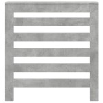 vidaXL Mască pentru calorifer, gri beton, 78x20x82 cm, lemn prelucrat vidaXL Mască pentru calorifer, gri beton, 78x20x82 cm, lemn prelucrat