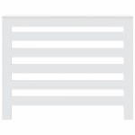 vidaXL Mască pentru calorifer, alb, 104x20x82 cm, lemn prelucrat vidaXL Mască pentru calorifer, alb, 104x20x82 cm, lemn prelucrat