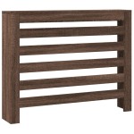 vidaXL Mască pentru calorifer stejar maro 104x20x82 cm lemn prelucrat vidaXL Mască pentru calorifer stejar maro 104x20x82 cm lemn prelucrat