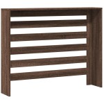 vidaXL Mască pentru calorifer stejar maro 104x20x82 cm lemn prelucrat vidaXL Mască pentru calorifer stejar maro 104x20x82 cm lemn prelucrat