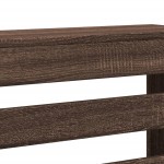 vidaXL Mască pentru calorifer stejar maro 104x20x82 cm lemn prelucrat vidaXL Mască pentru calorifer stejar maro 104x20x82 cm lemn prelucrat