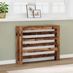 vidaXL Mască pentru calorifer, lemn vechi, 104x20x82cm, lemn prelucrat vidaXL Mască pentru calorifer, lemn vechi, 104x20x82cm, lemn prelucrat