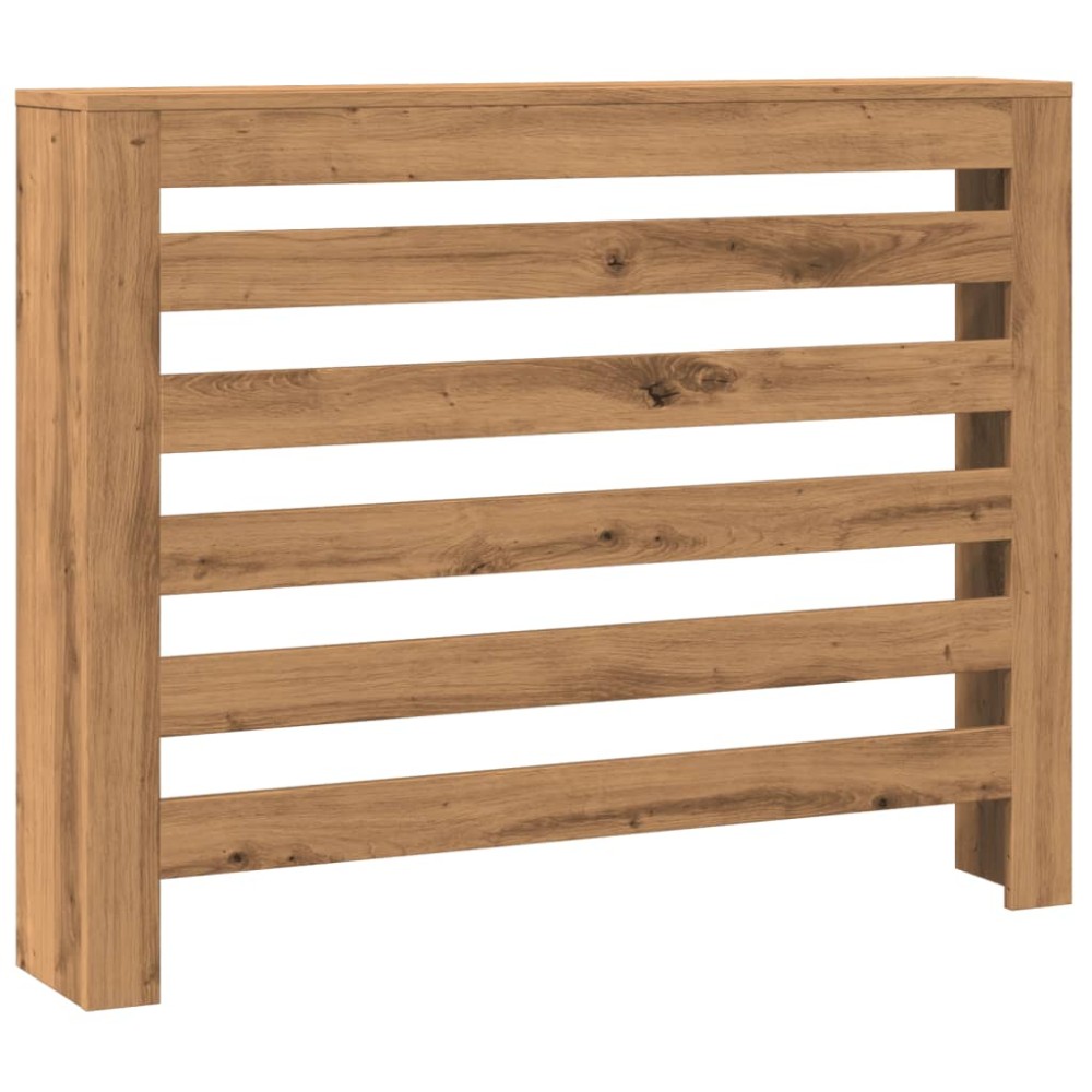 vidaXL Mască de calorifer stejar artizanal 104x20x82 cm lemn prelucrat