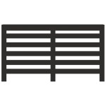vidaXL Mască pentru calorifer, negru, 149x20x82 cm, lemn prelucrat vidaXL Mască pentru calorifer, negru, 149x20x82 cm, lemn prelucrat