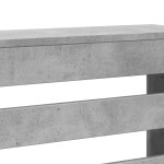 vidaXL Mască pentru calorifer, gri beton, 149x20x82 cm, lemn prelucrat vidaXL Mască pentru calorifer, gri beton, 149x20x82 cm, lemn prelucrat