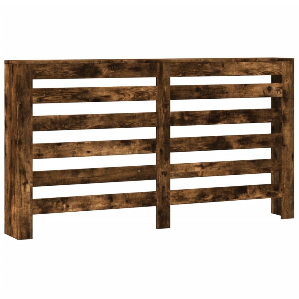 vidaXL Mască pentru calorifer stejar fumuriu 149x20x82cm lemn