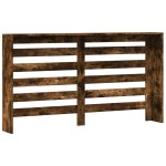 vidaXL Mască pentru calorifer stejar fumuriu 149x20x82cm lemn vidaXL Mască pentru calorifer stejar fumuriu 149x20x82cm lemn
