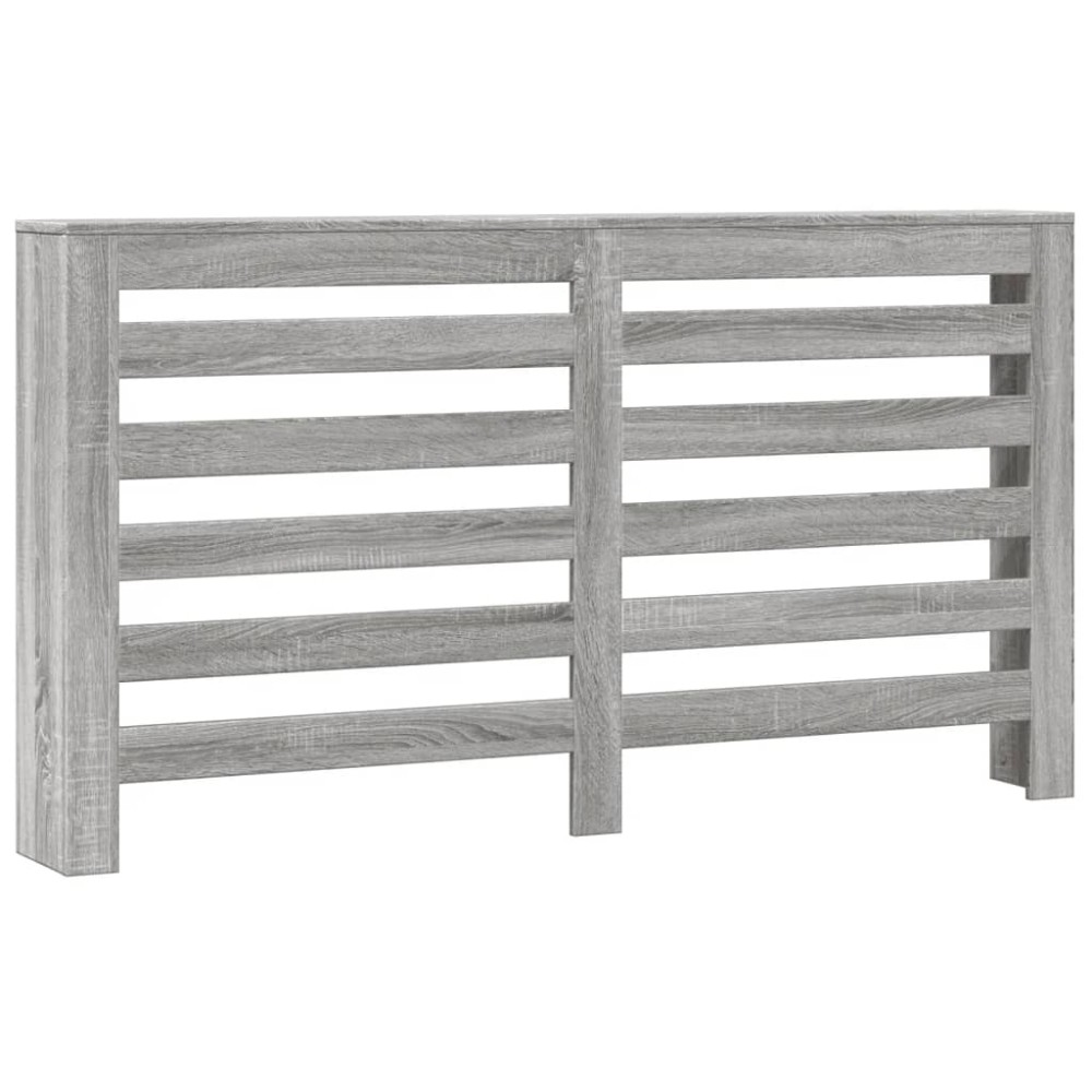 vidaXL Mască pentru calorifer gri sonoma 149x20x82 cm lemn prelucrat