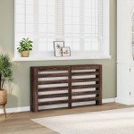 vidaXL Mască pentru calorifer stejar maro 149x20x82 cm lemn prelucrat vidaXL Mască pentru calorifer stejar maro 149x20x82 cm lemn prelucrat