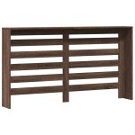 vidaXL Mască pentru calorifer stejar maro 149x20x82 cm lemn prelucrat vidaXL Mască pentru calorifer stejar maro 149x20x82 cm lemn prelucrat