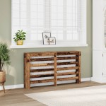 vidaXL Mască pentru calorifer, lemn vechi, 149x20x82cm, lemn prelucrat vidaXL Mască pentru calorifer, lemn vechi, 149x20x82cm, lemn prelucrat