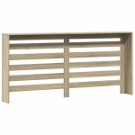 vidaXL Mască de calorifer, stejar sonoma, 175x20x82 cm, lemn prelucrat vidaXL Mască de calorifer, stejar sonoma, 175x20x82 cm, lemn prelucrat