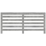 vidaXL Mască pentru calorifer, gri beton, 175x20x82 cm, lemn prelucrat vidaXL Mască pentru calorifer, gri beton, 175x20x82 cm, lemn prelucrat