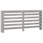 vidaXL Mască pentru calorifer, gri sonoma, 175x20x82 cm lemn prelucrat vidaXL Mască pentru calorifer, gri sonoma, 175x20x82 cm lemn prelucrat
