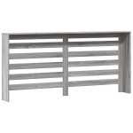 vidaXL Mască pentru calorifer, gri sonoma, 175x20x82 cm lemn prelucrat vidaXL Mască pentru calorifer, gri sonoma, 175x20x82 cm lemn prelucrat
