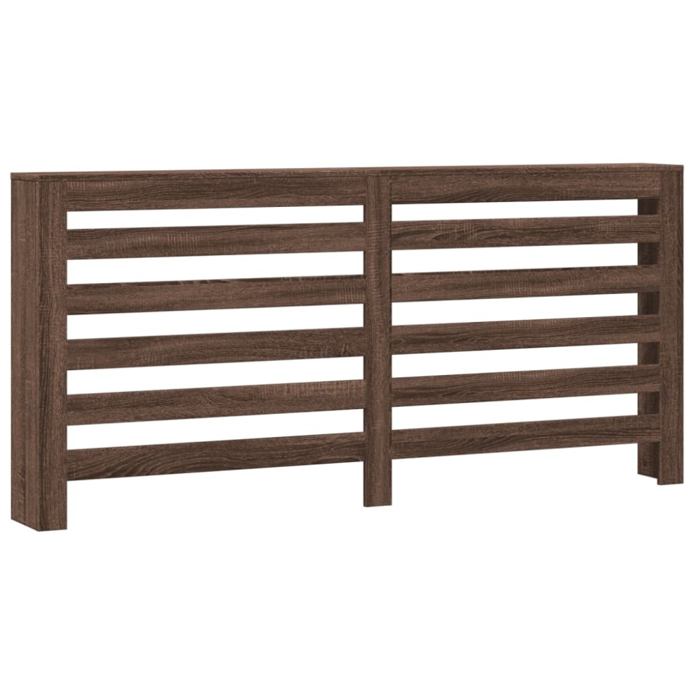 vidaXL Mască pentru calorifer, stejar maro 175x20x82 cm lemn prelucrat