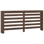 vidaXL Mască pentru calorifer, stejar maro 175x20x82 cm lemn prelucrat vidaXL Mască pentru calorifer, stejar maro 175x20x82 cm lemn prelucrat