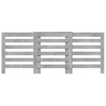 vidaXL Mască pentru calorifer gri beton 205x21,5x83,5cm lemn prelucrat