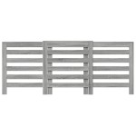 vidaXL Mască pentru calorifer sonoma gri 205x21,5x83,5 cm lemn vidaXL Mască pentru calorifer sonoma gri 205x21,5x83,5 cm lemn