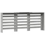 vidaXL Mască pentru calorifer sonoma gri 205x21,5x83,5 cm lemn vidaXL Mască pentru calorifer sonoma gri 205x21,5x83,5 cm lemn