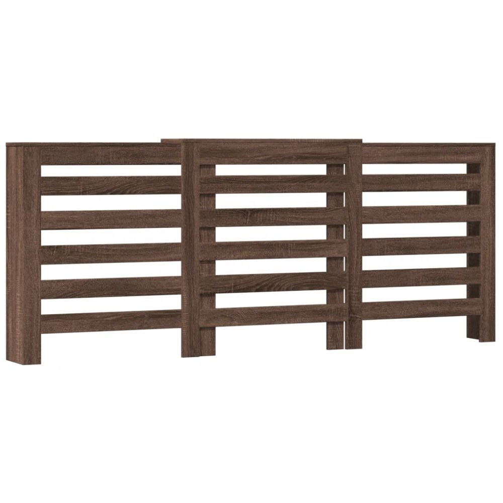 vidaXL Mască pentru calorifer stejar maro 205x21,5x83,5 cm lemn