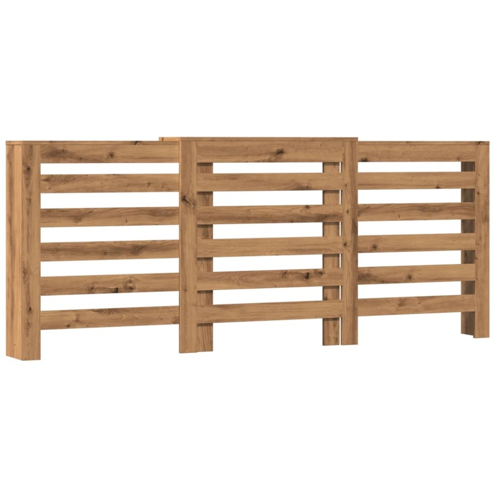 vidaXL Mască pentru calorifer stejar artizanal 205x21,5x83,5 cm lemn