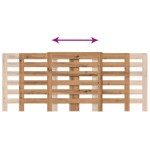 vidaXL Mască pentru calorifer stejar artizanal 205x21,5x83,5 cm lemn vidaXL Mască pentru calorifer stejar artizanal 205x21,5x83,5 cm lemn