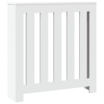 vidaXL Mască pentru calorifer, alb, 78x20x82 cm, lemn prelucrat vidaXL Mască pentru calorifer, alb, 78x20x82 cm, lemn prelucrat