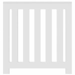 vidaXL Mască pentru calorifer, alb, 78x20x82 cm, lemn prelucrat vidaXL Mască pentru calorifer, alb, 78x20x82 cm, lemn prelucrat