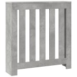 vidaXL Mască pentru calorifer, gri beton, 78x20x82 cm, lemn prelucrat vidaXL Mască pentru calorifer, gri beton, 78x20x82 cm, lemn prelucrat