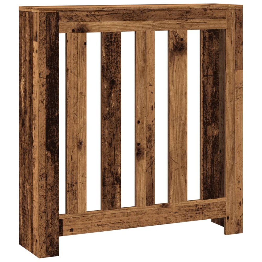 vidaXL Mască pentru calorifer, lemn vechi, 78x20x82 cm, lemn prelucrat