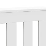 vidaXL Mască pentru calorifer, alb, 104x20x82 cm, lemn prelucrat vidaXL Mască pentru calorifer, alb, 104x20x82 cm, lemn prelucrat