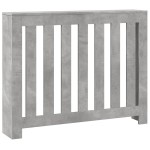 vidaXL Mască pentru calorifer, gri beton, 104x20x82 cm, lemn prelucrat vidaXL Mască pentru calorifer, gri beton, 104x20x82 cm, lemn prelucrat