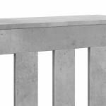 vidaXL Mască pentru calorifer, gri beton, 104x20x82 cm, lemn prelucrat vidaXL Mască pentru calorifer, gri beton, 104x20x82 cm, lemn prelucrat