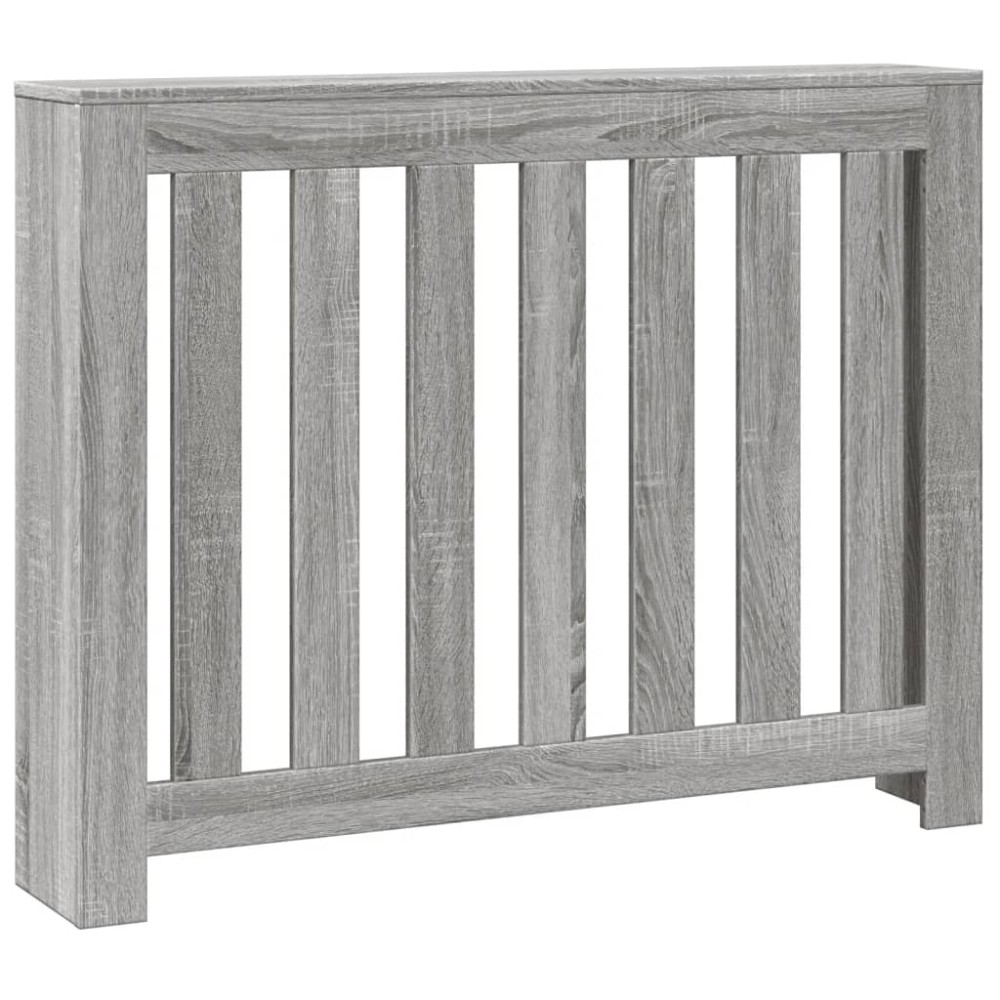 vidaXL Mască pentru calorifer gri sonoma 104x20x82 cm lemn prelucrat