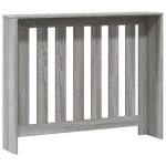 vidaXL Mască pentru calorifer gri sonoma 104x20x82 cm lemn prelucrat vidaXL Mască pentru calorifer gri sonoma 104x20x82 cm lemn prelucrat