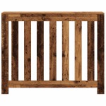 vidaXL Mască pentru calorifer, lemn vechi, 104x20x82cm, lemn prelucrat vidaXL Mască pentru calorifer, lemn vechi, 104x20x82cm, lemn prelucrat