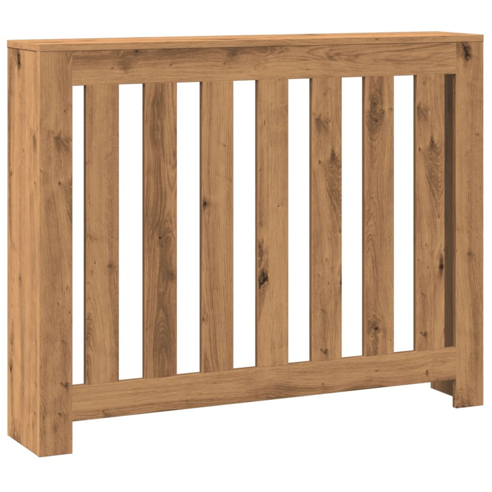 vidaXL Mască de calorifer stejar artizanal 104x20x82 cm lemn prelucrat